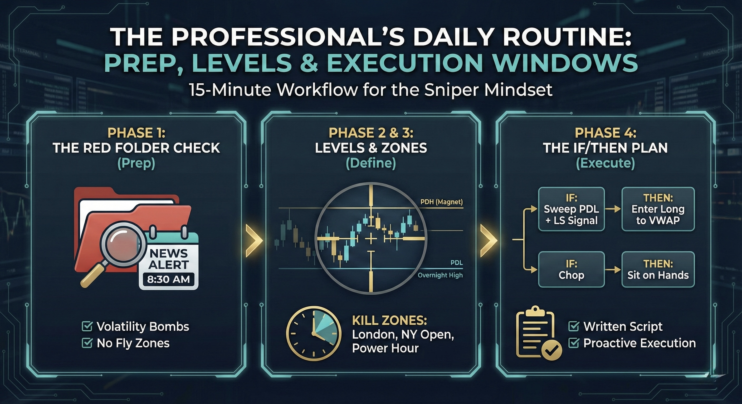 The Elev8+ Daily Workflow: From Pre-Market Prep to Closing Bell
